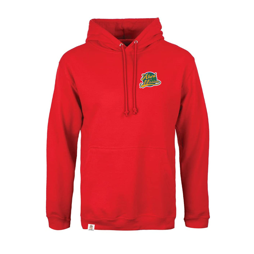 ATM Globe Hoodie Red
